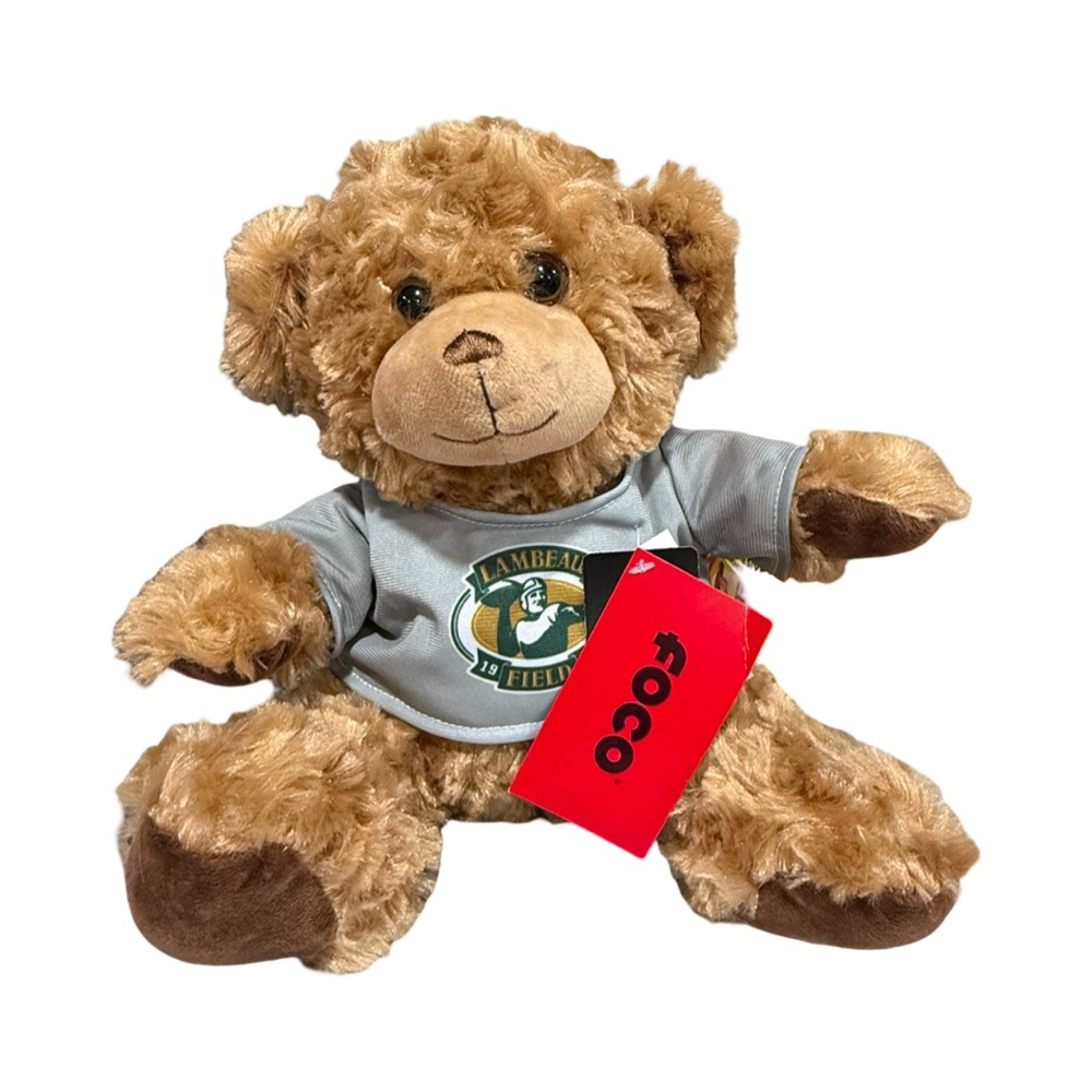 FOCO Lambeau Field T-Shirt Teddy Bear – Official NFL Licensed –Packers NWT